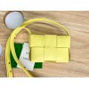 Bottega Veneta Mini Cassette Yellow Leather Bag