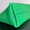 Bottega Veneta Cabat Tote Green Lambskin Bag