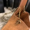YSL Kate All Leather Brown 553804