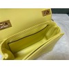 Valentino Garavani One Stud Mini Yellow Leather Bag