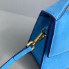 Jacquemus bambino Blue Velvet large size