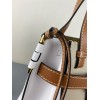 Loewe Gate top handle bag grain calfskin gray bag