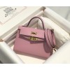 Hermes Kelly Mini Pink Leather