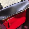 Valentino Leather Vlogo Walk Tote Bag in Black