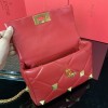 Valentino Garavani Roman Stud Red Bag 25cm