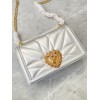 Dolce & Gabbana Gold Devotion Shoulder Bag