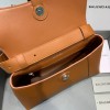 Balenciaga Downtown brown shoulder bag