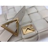 BOTTEGA VENETA PADDED CASSETTE BAG WHITE