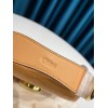 Chloe mini C bag in blue beige