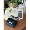 Hermes Constance Black 19cm