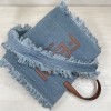 Fendi tote denim bag