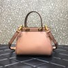 Valen Garavani Small Rock-stud Alcove beige Leather Bag