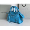 Balenciaga blue cagole XS handle bag