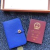 Hermes Dogon passport blue