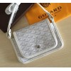 Goyard White Plumet Pocket Wallet Bag