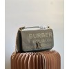 Burberry Kaki Small Horseferry Lola Bag