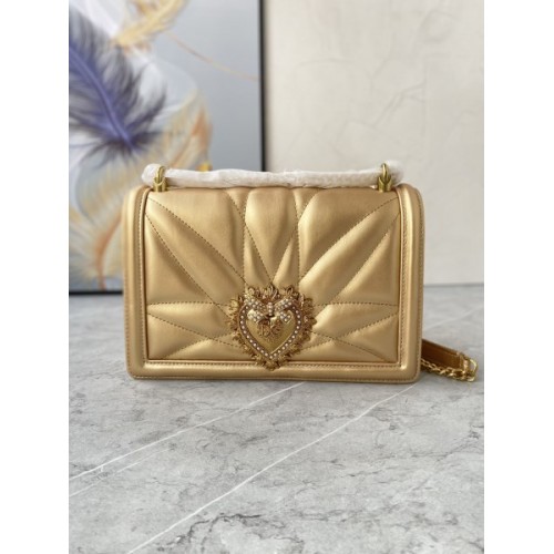 Dolce & Gabbana Golden Devotion Shoulder Bag