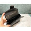 Valentino One Stud Mini All Black Leather Bag