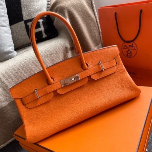 Hermes togo shoulder bag 42cm in orange