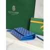 Goyard Varenne Monogram Canvas Blue Wallet