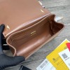 Nappa leather DG Girls shoulder bag in brown