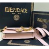 Fendi x Versace Baguette Pink Medium Bag