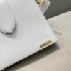 Jacquemus La Bambino white shoulder bag