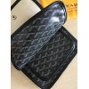 Goyard Black Plumet Pocket Wallet Bag