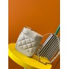 YSL 80's Vanity white bag