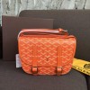 Goyard Belvedere PM Orange Leather Bag