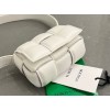 Bottega Veneta Candy Padded Cassette White Leather Bag