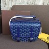 Goyard Belvedere PM Blue Leather Bag