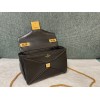 Valentino Garavani One Stud Mini Black Leather Bag