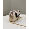 Fendi Easy 2 Baguette White Leather Bag