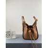 Loewe Tan mini hammock bag