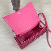 Balenciaga Hourglass S Rhinestone Pink Bag