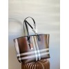 Burberry large tote shopping bag