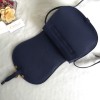 Chloe marcie medium / small blue saddle bag