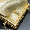 FENDI First Small Gold leather bag 26cm