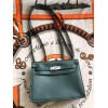 Hermes Kelly Danse Green 22cm