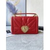 Dolce & Gabbana Red Devotion Shoulder Bag