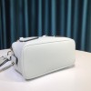 Chloe Small Daria day bag in grained & shiny calfskin white