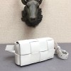 Bottega Veneta Belt Cassette bag in white