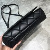 Balenciaga shoulder tote bag in black - silver hardware 25cm