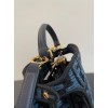 Fendi Peekaboo I See You Medium Blue FF Bag