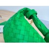 Bottega Veneta Mini Jodie Chain Hobo Green Woven Bag