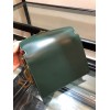 YSL Cassandra Monogram Bag in Box leather green