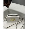 DG camera white shoulder bag