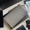 YSL WOC gray bag