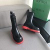 Bottega Veneta Boots in Black/ Red